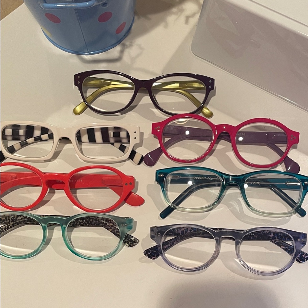 Reading glasses 2.75 strength